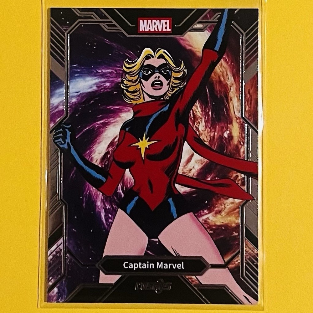 2025 Kakawow Cosmo Marvel Captain Marvel CM-B-44 Base Card Marvel Trading Card